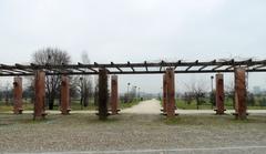 Pergola in Fontanili Park, Milan