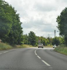 A40, eastbound road view