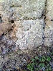 Benchmark on wall of St Nicholas's Churchyard on Church Hill