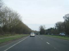 A40 road south of Forest Hill