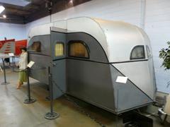 Vintage tram exhibited at Denver Transport Museum