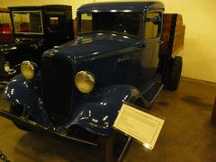 vintage train station exhibit at Denver Transport Museum