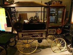 Vintage steam locomotives at the Denver Transport Museum