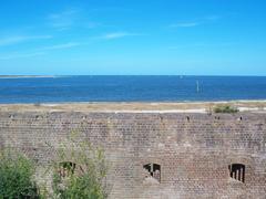 Fort Clinch fortress in Fernandina Beach, Florida