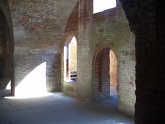 Fort Clinch State Park fort structure in Fernandina Beach, FL