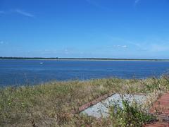 Fort Clinch State Park historic fortress in Fernandina Beach, Florida