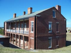 Fort Clinch building in Fernandina Beach, Florida