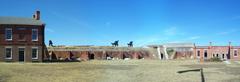 Fort Clinch interior panorama