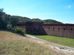 Fort Clinch historical fort structure