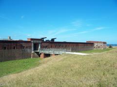 Fort Clinch at Fernandina Beach in Florida