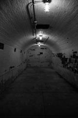 Underground ammunition room at Fort Jay