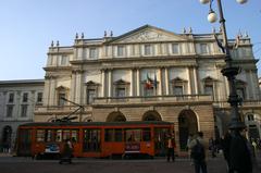 Teatro alla Scala Opera house in Piazza della Scala, Milan