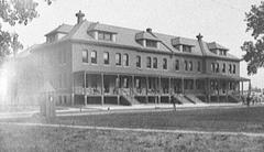 Officers' quarters at Fort Wayne in Detroit, Michigan