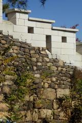 Detail of the Fortress Wall on Inwangsan Mountain in Seoul