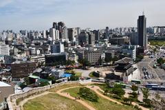 Fortress Wall of Seoul and Heunginjimun