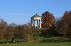 Monopteros in English Garden, Munich