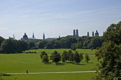 Englischer Garten in Munich from Monopteros