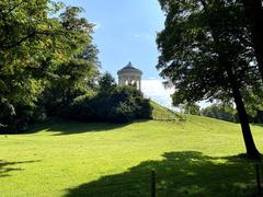 English Garden in Munich on a sunny day