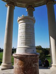 Monopteros architectural monument in Bayern