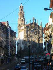 Panoramic view of Porto, Portugal with the Dom Luís I Bridge and the Douro River