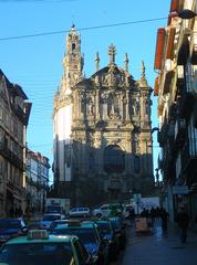 Skyline of Porto, Portugal with historic buildings and the Douro River