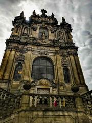 Cloudy sky over Igreja e Torre dos Clérigos