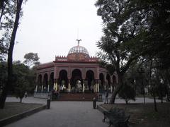 Kiosco Morisco monument in Mexico