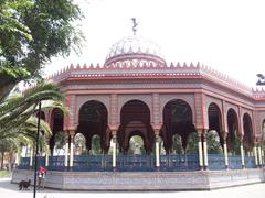 Kiosco Morisco monument in Mexico