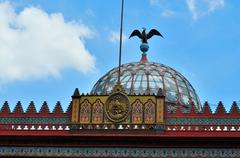 Kiosco Morisco monument in Mexico