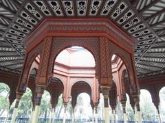 detailed view of the Kiosco Morisco in Mexico