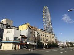 Grand Ferris wheel of Tempozan Harbor Village