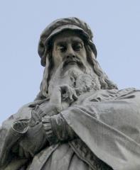 Monument to Leonardo da Vinci in Milan