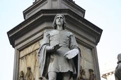 Monument to Leonardo da Vinci in Milan