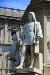 Leonardo da Vinci Monument in Milan