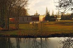 Grand Troyes sewage treatment plant in Barberey-Saint-Sulpice