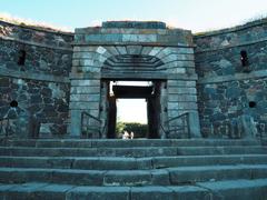 King's Gate at Suomenlinna in Finland