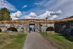 King's Gate at Kustaanmiekka in Suomenlinna