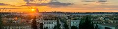 View of Rome from Pincio, Lazio, Roma