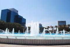 Newly renovated Friendship Fountain in Jacksonville, Florida