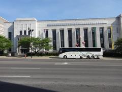 Frist Center for the Visual Arts Northeast face in Nashville Tennessee