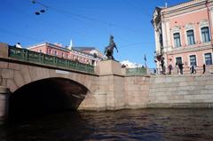 Anichkov Bridge in Saint Petersburg