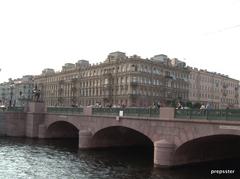 Aerial view of Tsentralny District, St Petersburg, Russia