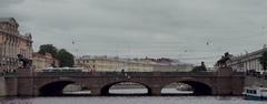 Anichkov Bridge in Saint Petersburg, Russia