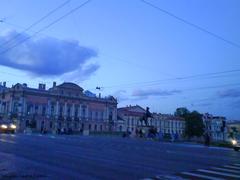 Anichkov Bridge view towards Belosselsky-Belozersky Palace