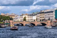 Anichkov Bridge in Saint Petersburg