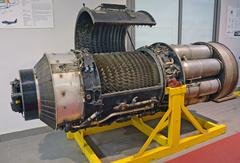 General Electric J47 jet engine at Museo dei Motori