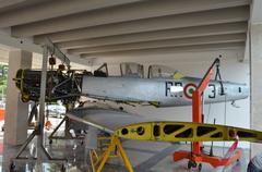 FIAT G.59 4B restoration phase in Museo Motori Unipa