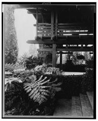 David Berry Gamble House sleeping porch view in Pasadena, California