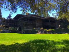 The Gamble House built by the Greene Brothers in 1908