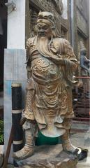 Guardian statue at Gangaramaya Temple in Colombo, Sri Lanka